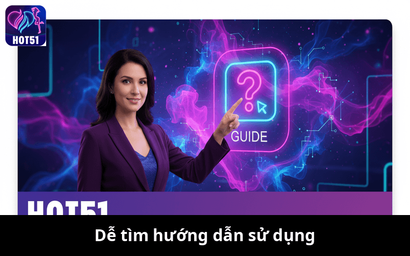 dễ tìm hướng dẫn sử dụng